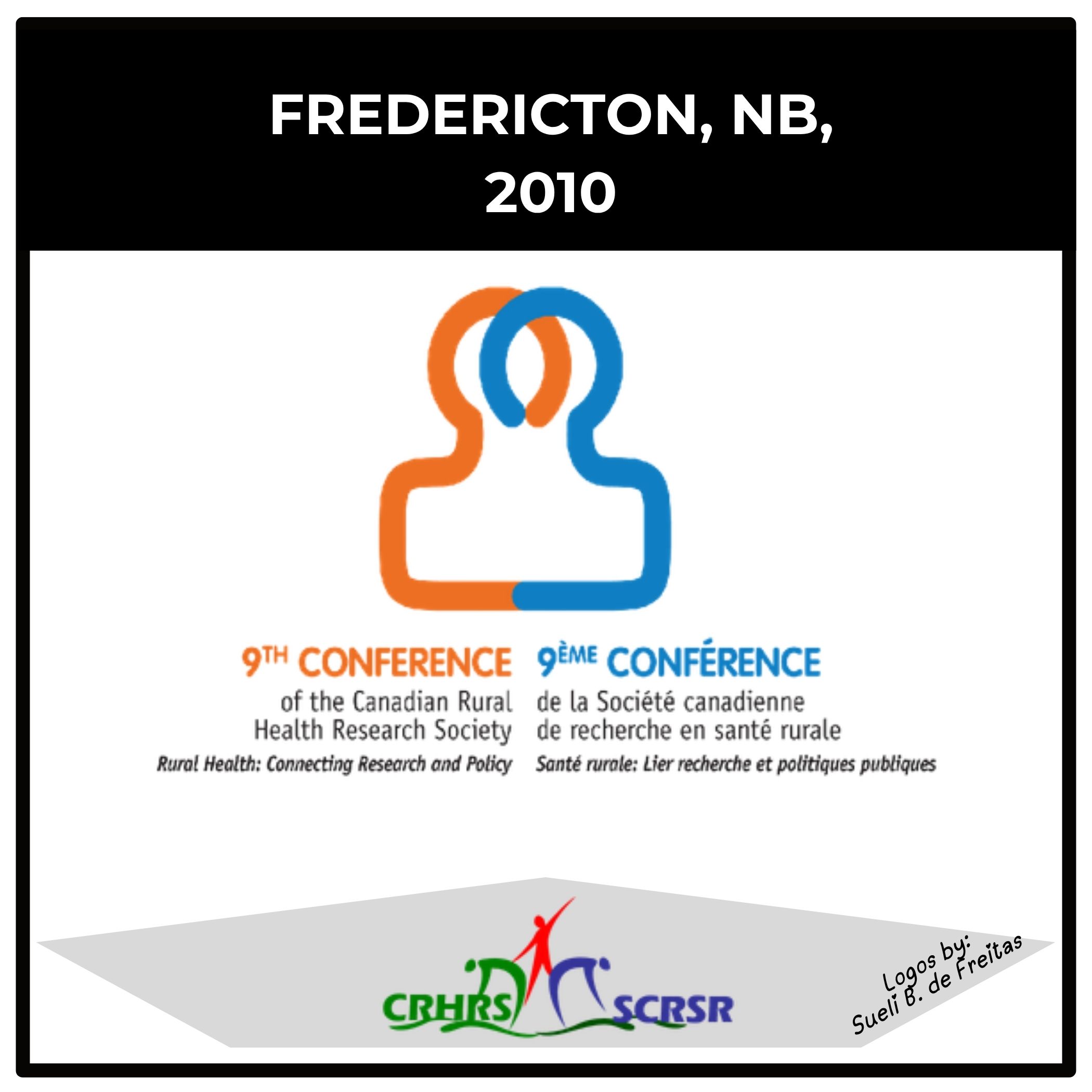 CRHRS conference in Fredericton, New Brunswick, 2010