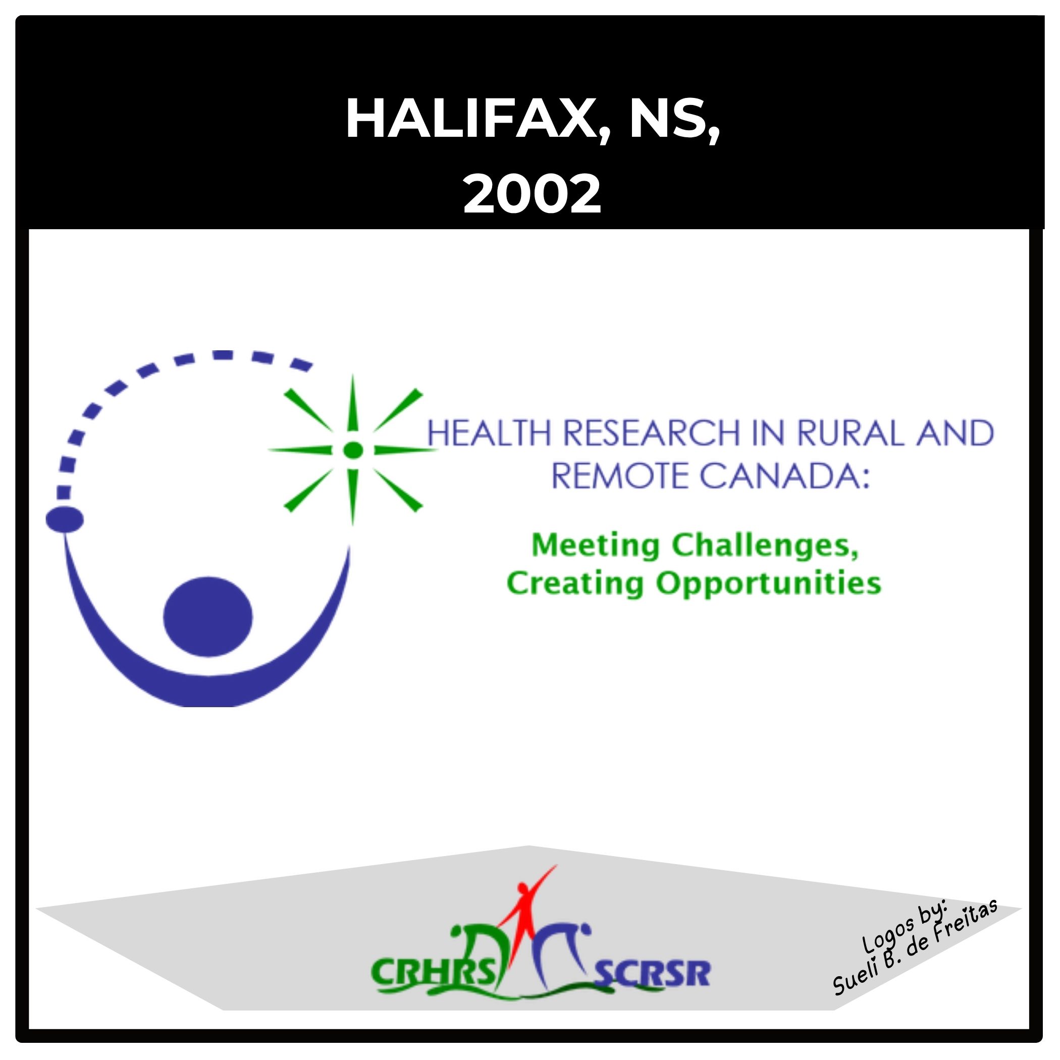 CRHRS conference in Halifax, Nova Scotia, 2002