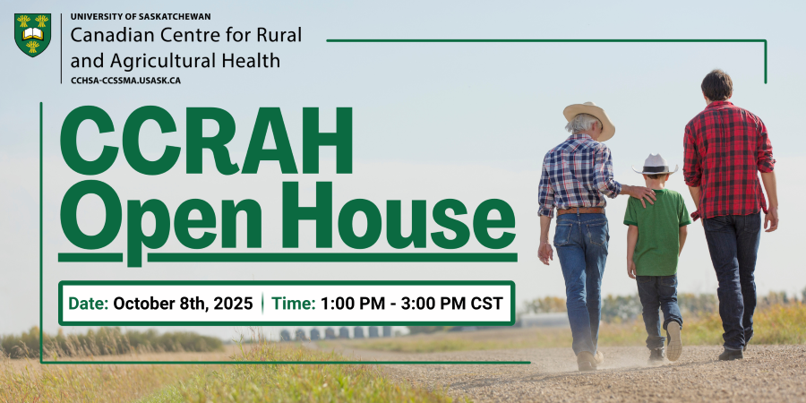 CCRAH Open House October 2025 website header