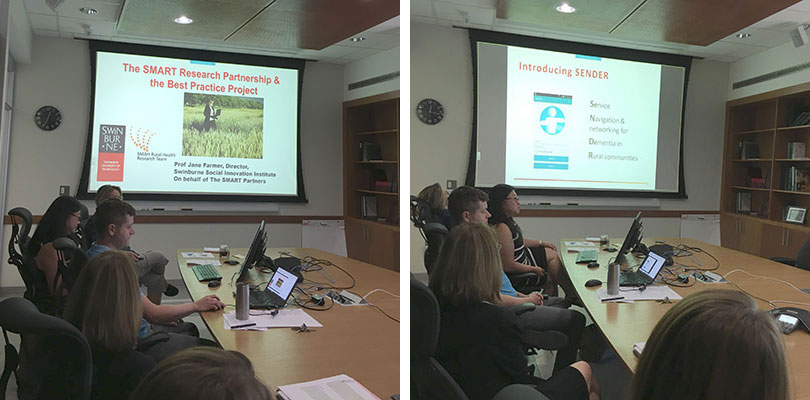 RaDAR Rounds Seminar hosted in CCHSA Board Room at University of Saskatchewan.