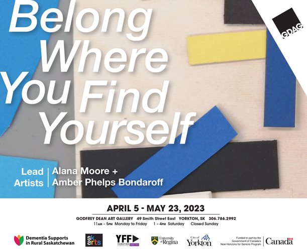 exhibition poster image - Belong Where You Find Yourself